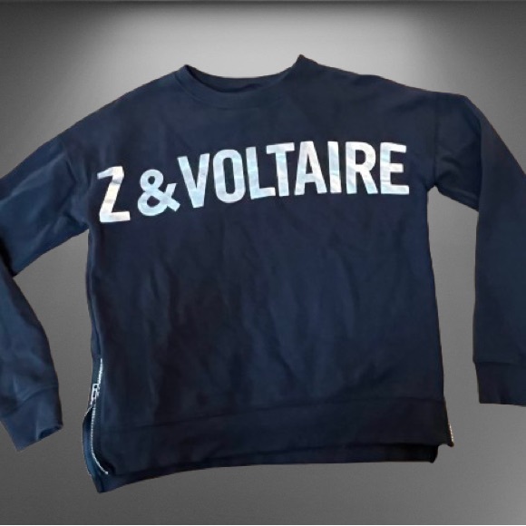 Zadig & Voltaire Sweaters - Zadig & Voltaire Black Crewneck Sweatshirt